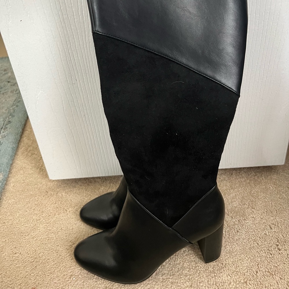 Ann Taylor tall black boots
